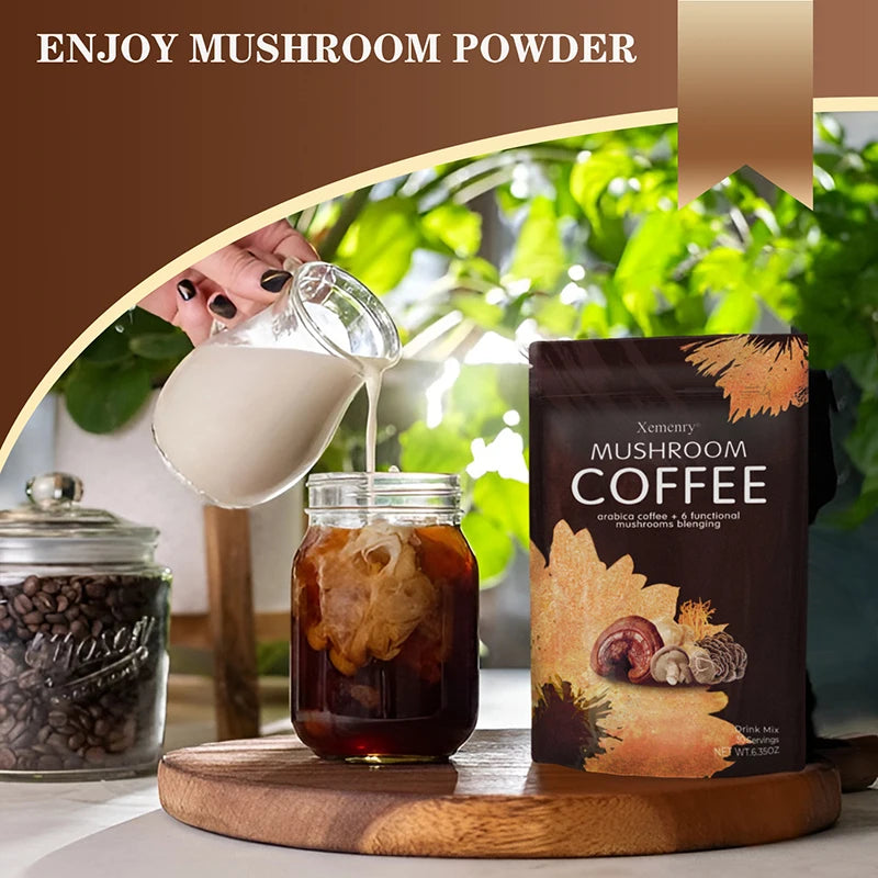 Organic Mushroom Coffee Blend – Shiitake & Cordyceps