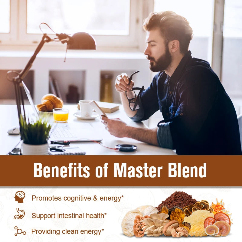 GPGP Lion’s Mane & Reishi Mushroom Coffee – 226g