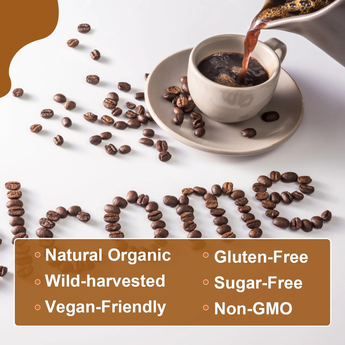 BWEORTHS Reishi & Lion’s Mane Mushroom Coffee