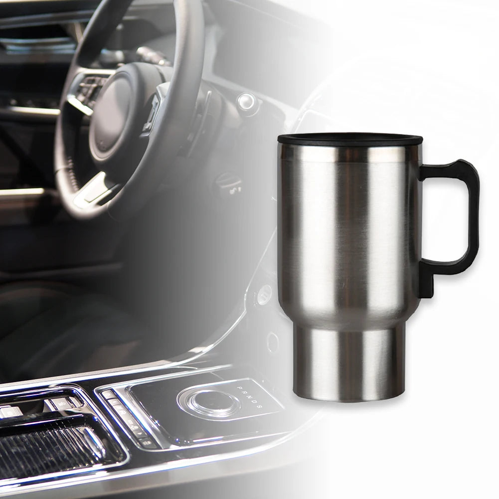 12V Stainless Steel Travel Coffee Mug – 450ml