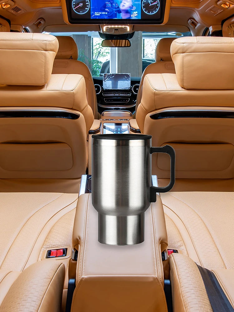 12V Stainless Steel Travel Coffee Mug – 450ml