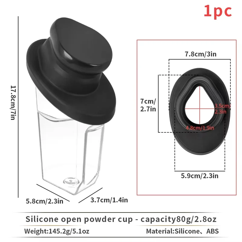 High quality clear coffee measuring cup B89B
