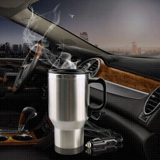 12V Stainless Steel Travel Coffee Mug – 450ml