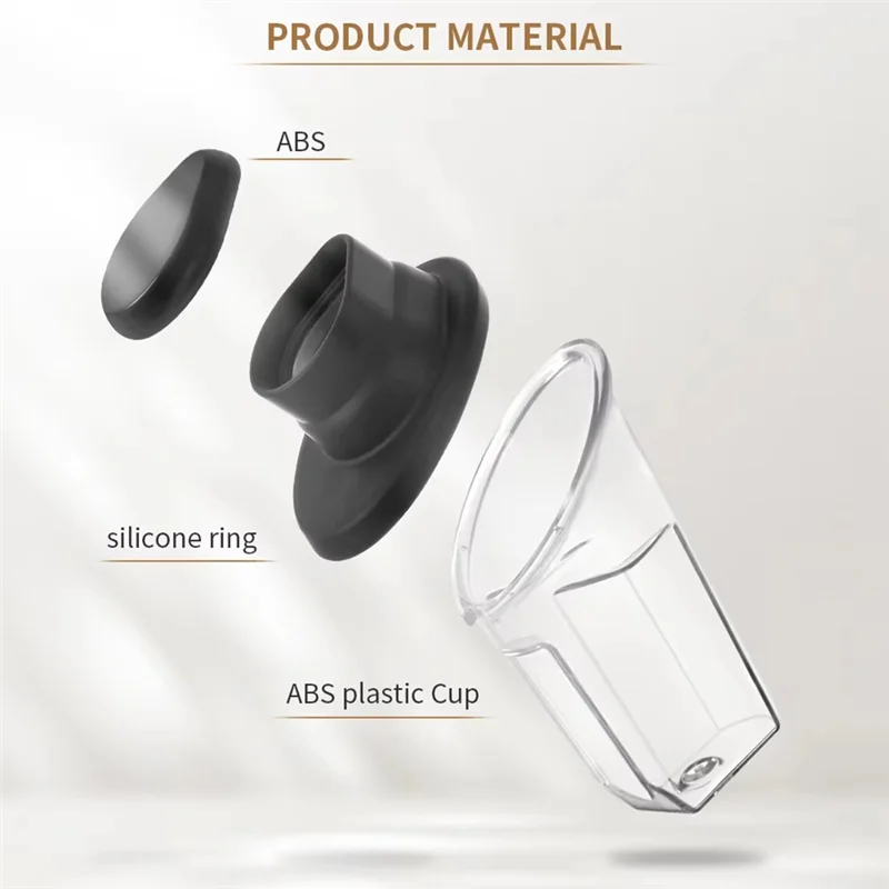 High quality clear coffee measuring cup B89B